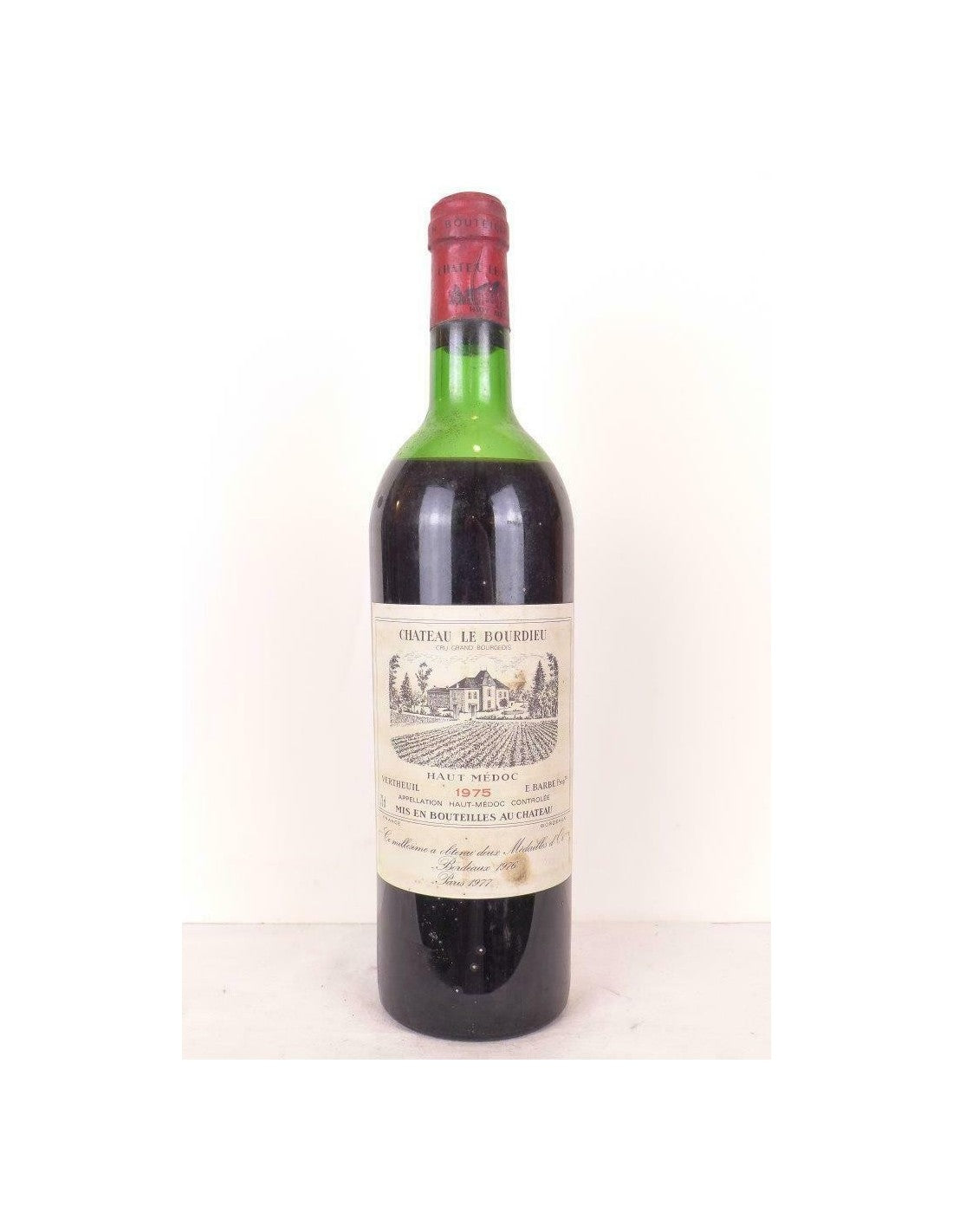 1975 - haut-médoc - château le bourdieu cru bourgeois (b1) - rouge - bordeaux - Just Wines 