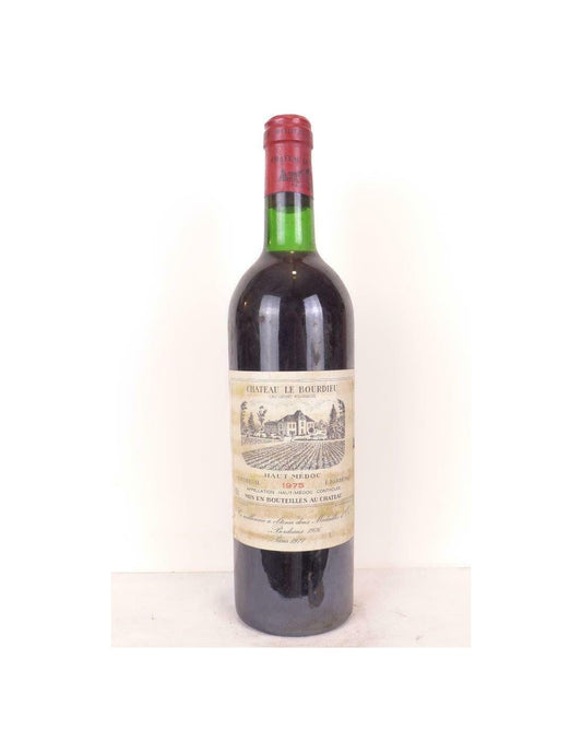 1975 - haut-médoc - château le bourdieu cru bourgeois (b2) - rouge - bordeaux - Just Wines 