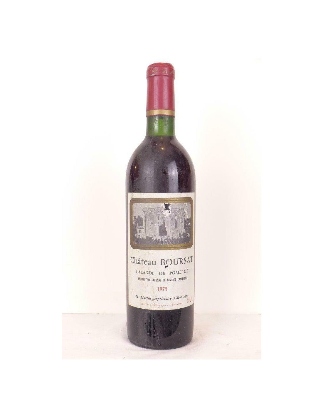 1975 - lalande de pomerol - château boursat (b1) - rouge - bordeaux - Just Wines 