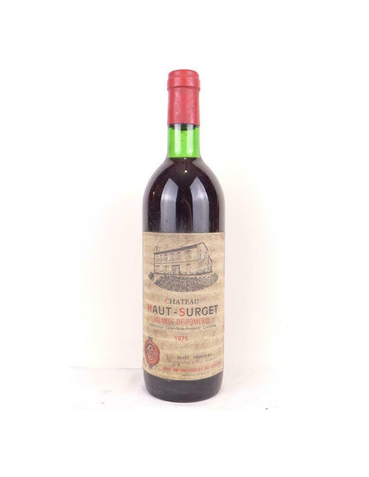 1975 - lalande de pomerol - château haut-surget - rouge - bordeaux - Just Wines 