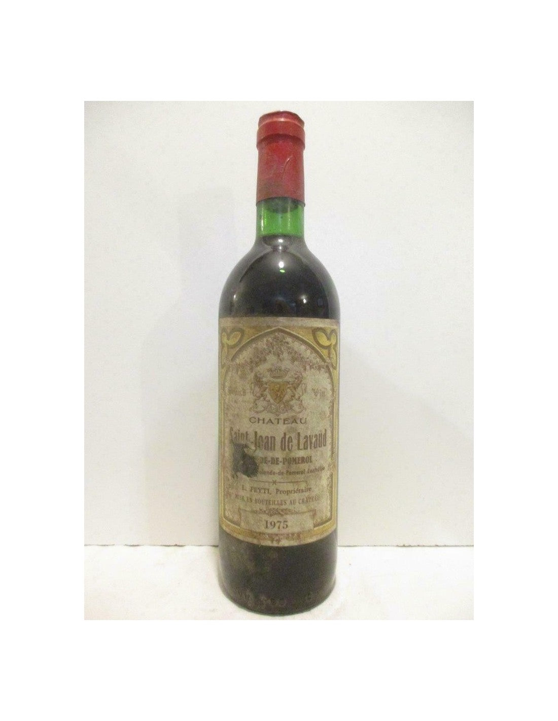 1975 - lalande de pomerol - château saint-jean de lavaud (étiquette abîmée) - Rouge - bordeaux - Just Wines 