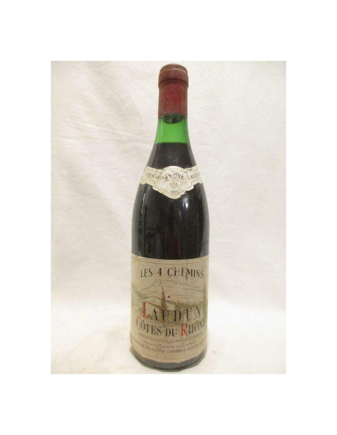 1975 - laudun - les 4 chemins - rouge - rhône - Just Wines 