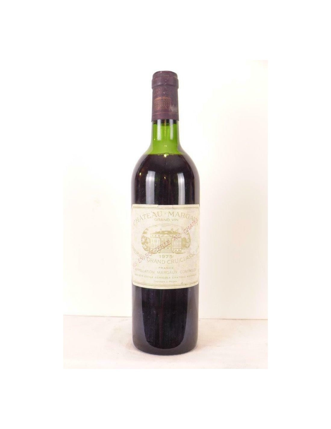 1975 - margaux - château margaux grand cru classé - rouge - bordeaux - Just Wines 