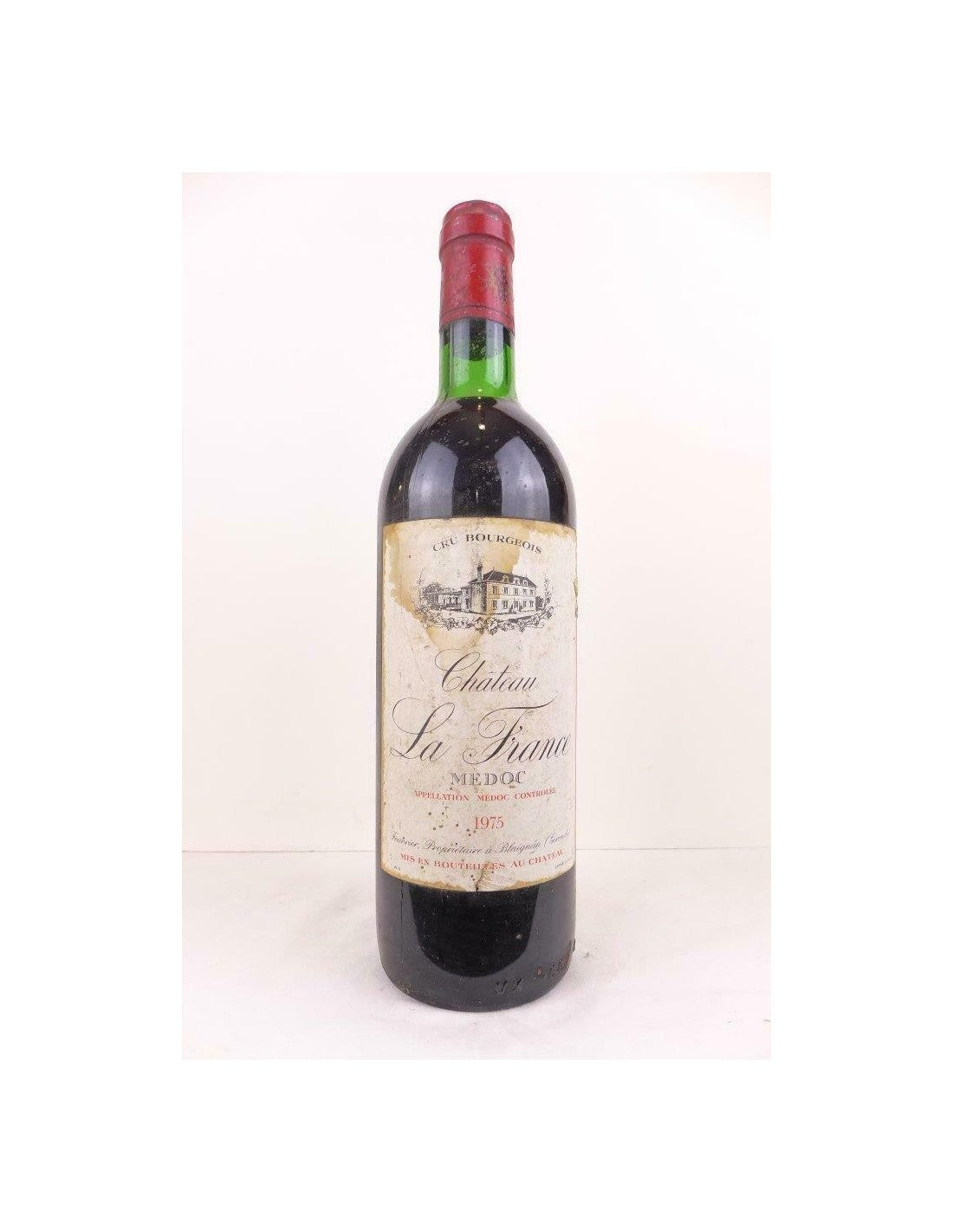 1975 - médoc - château la France cru bourgeois - rouge - bordeaux - Just Wines 