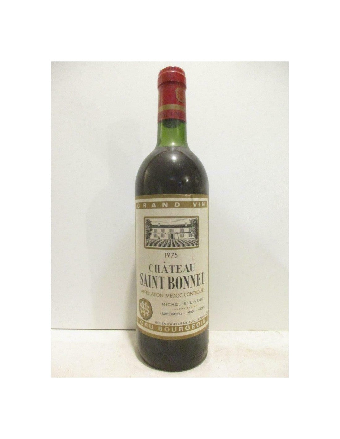 1975 - médoc - château saint bonnet cru bourgeois - rouge - bordeaux - Just Wines 