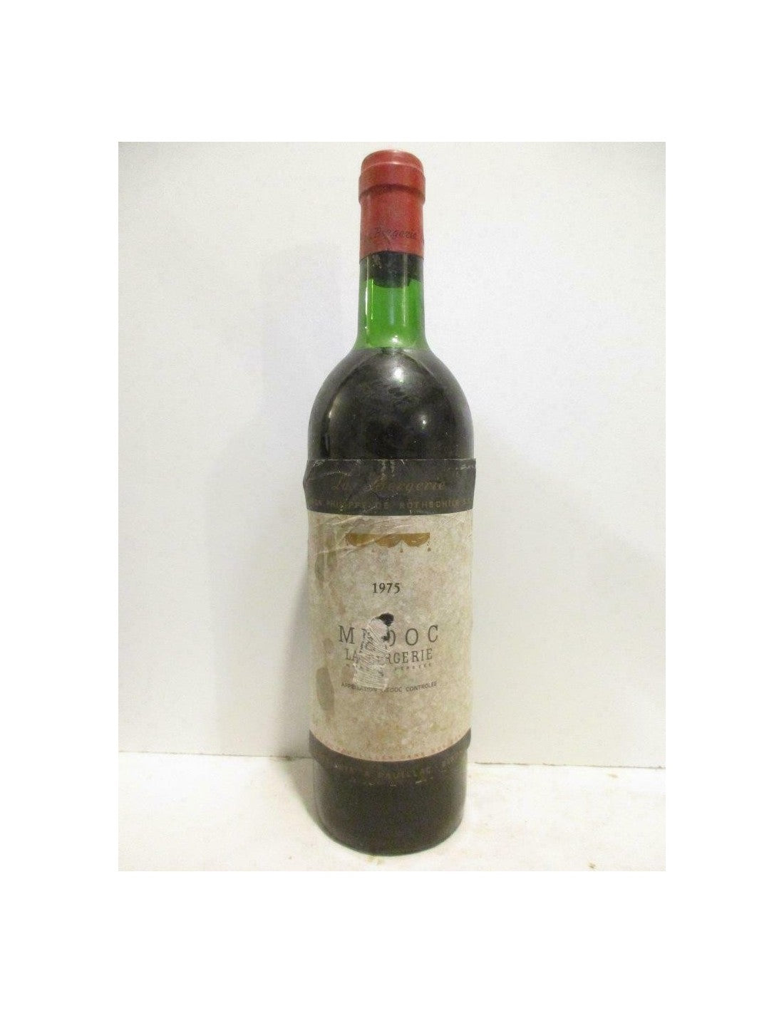 1975 - médoc - la bergerie baron philippe de rothschild - rouge - bordeaux - Just Wines 