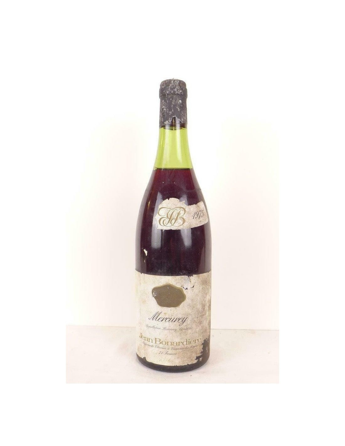 1975 - mercurey - jean bonardière - rouge - bourgogne - Just Wines 