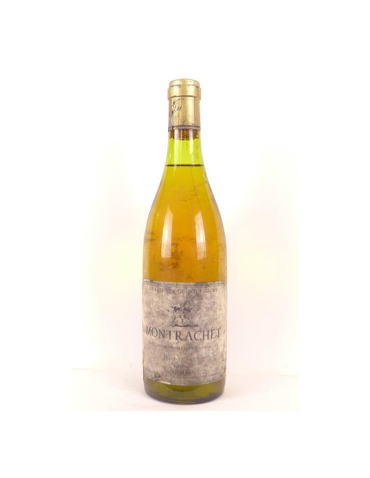 1975 - montrachet - nicolas grand cru - blanc - bourgogne - Just Wines 