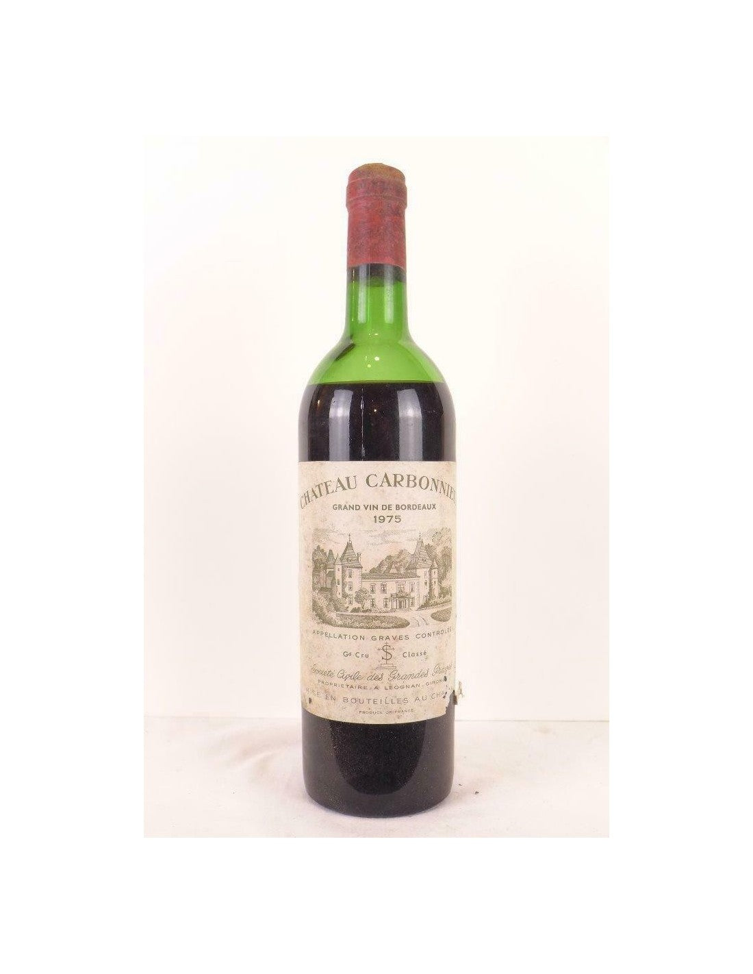 1975 - pessac-léognan - château carbonnieux grand cru classé (niveau bas) - rouge - bordeaux - Just Wines 