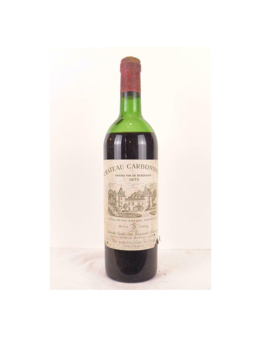 1975 - pessac-léognan - château carbonnieux grand cru classé (niveau bas) - rouge - bordeaux - Just Wines 