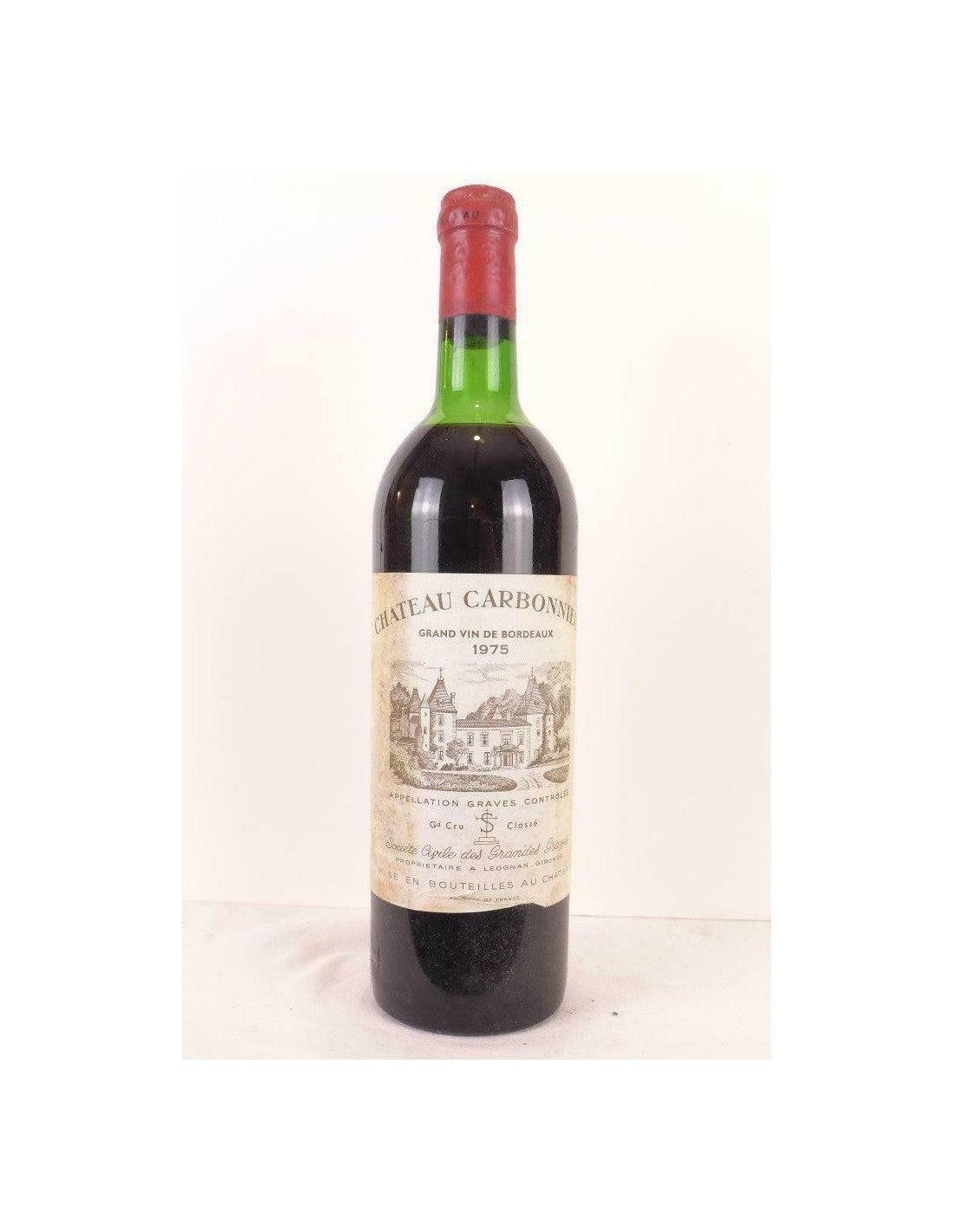 1975 - pessac-léognan - château carbonnieux grand cru classé - rouge - bordeaux - Just Wines 