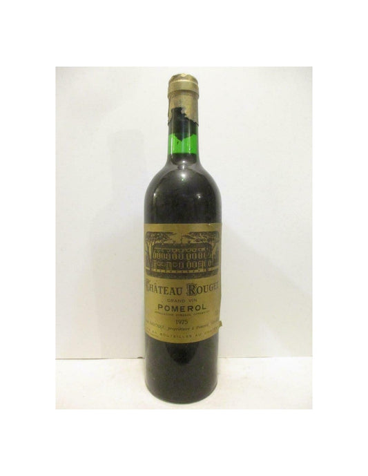 1975 - pomerol - château rouget (capsule abîmée) - rouge - bordeaux - Just Wines 