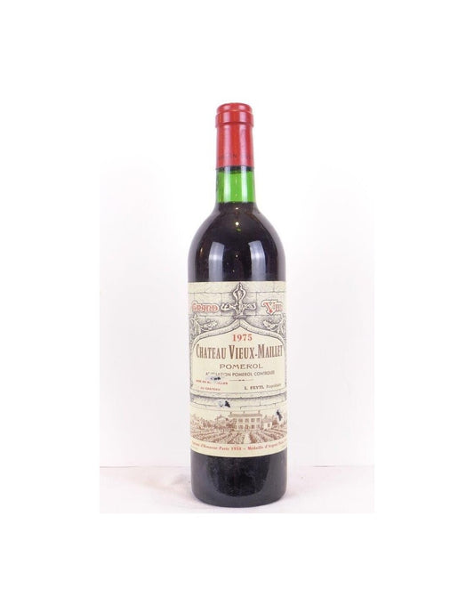 1975 - pomerol - château vieux-maillet - rouge - bordeaux - Just Wines 