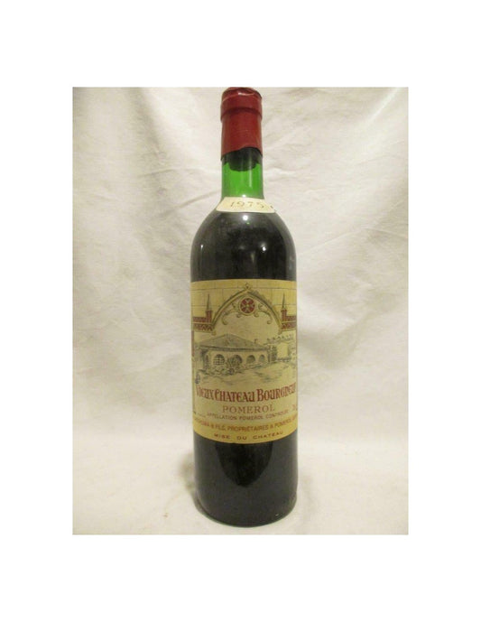 1975 - pomerol - vieux château bourgneuf - rouge - bordeaux - Just Wines 