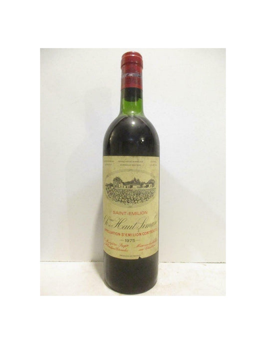 1975 - saint-émilion - château haut-simard - rouge - bordeaux - Just Wines 