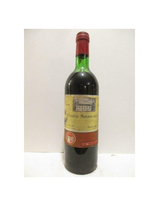 1975 - saint-émilion - château monbousquet grand cru (b1) - rouge - bordeaux - Just Wines 