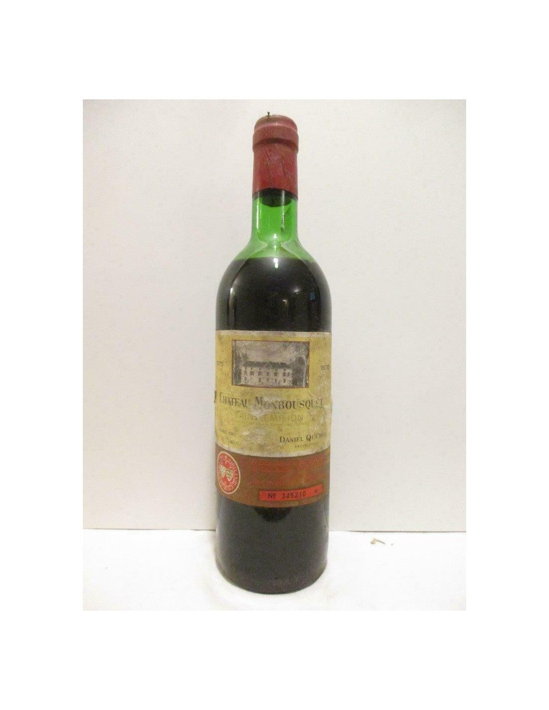 1975 - saint-émilion - château monbousquet grand cru (b2) - rouge - bordeaux - Just Wines 