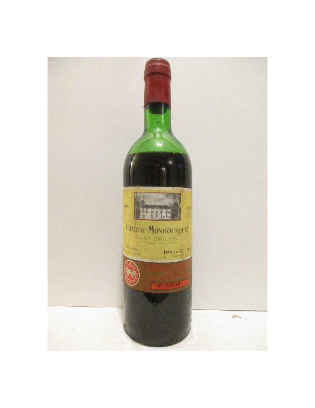 1975 - saint-émilion - château monbousquet grand cru (capsule oxydée) - rouge - Just Wines 