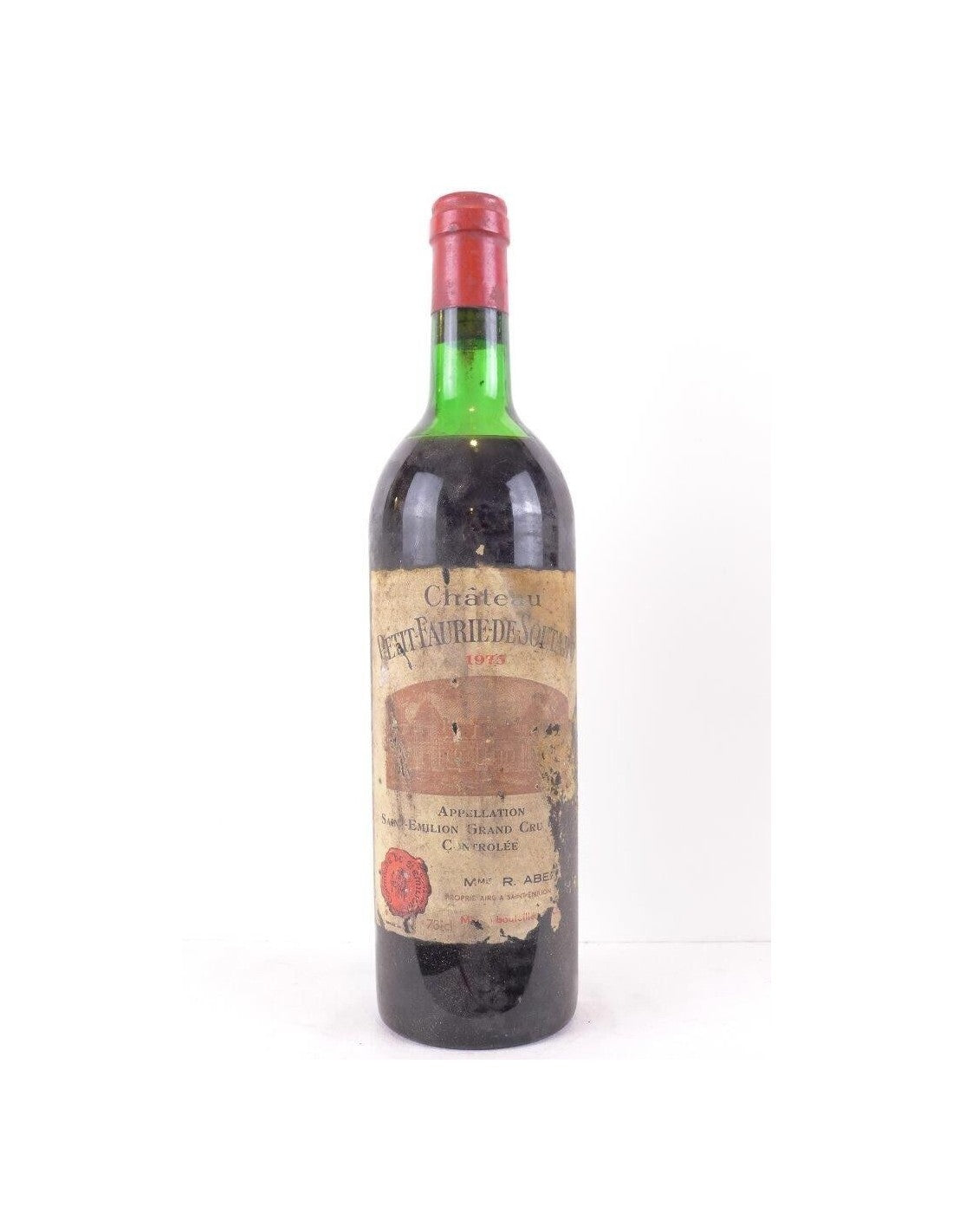 1975 - saint-émilion - château petit-faurie de soutard grand cru classé (étiquette abîmée b1) - rouge - bordeaux - Just Wines 