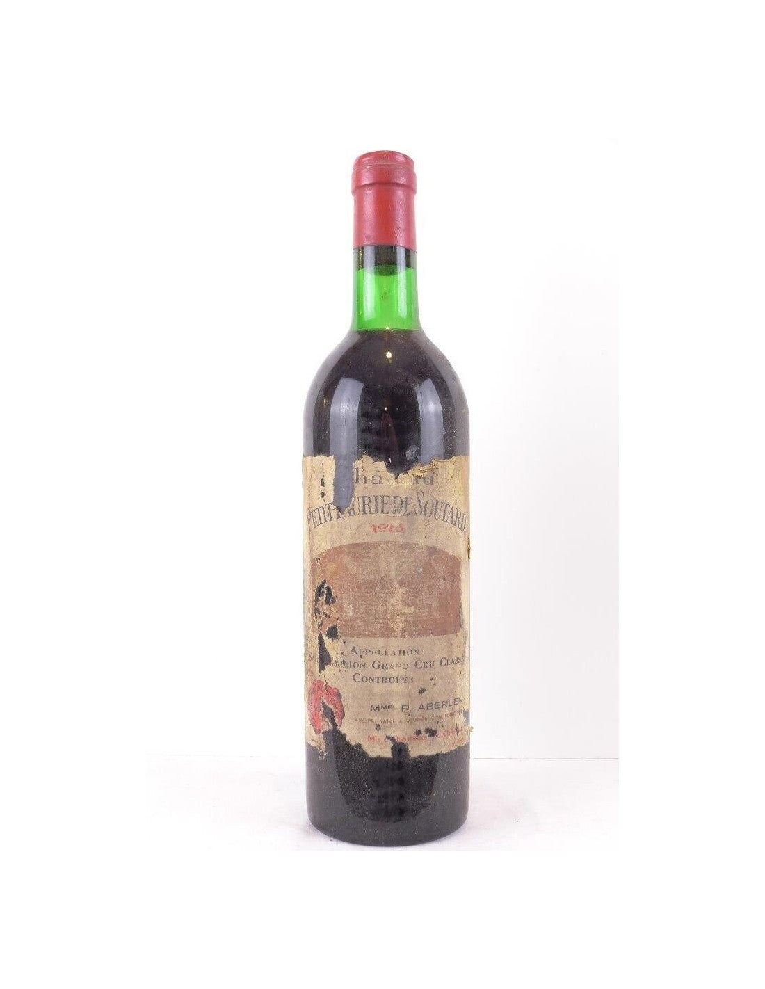 1975 - saint-émilion - château petit-faurie de soutard grand cru classé (étiquette abîmée) - rouge - bordeaux - Just Wines 