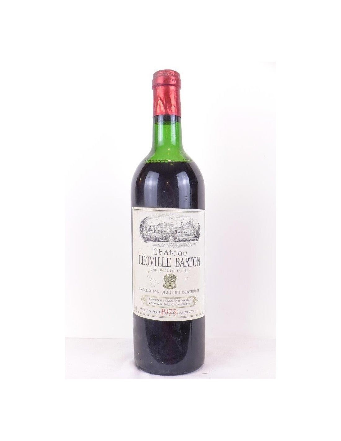 1975 - saint-julien - château léoville barton grand cru classé (b1) - rouge - bordeaux - Just Wines 