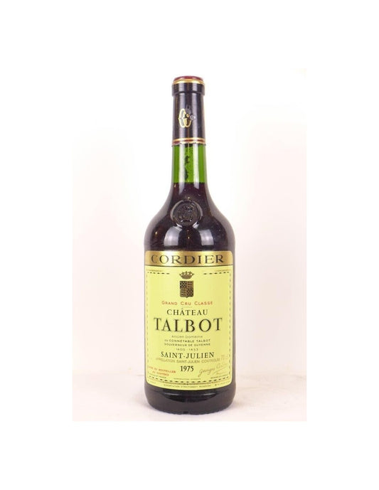 1975 - saint-julien - château talbot grand cru classé - rouge - bordeaux - Just Wines 