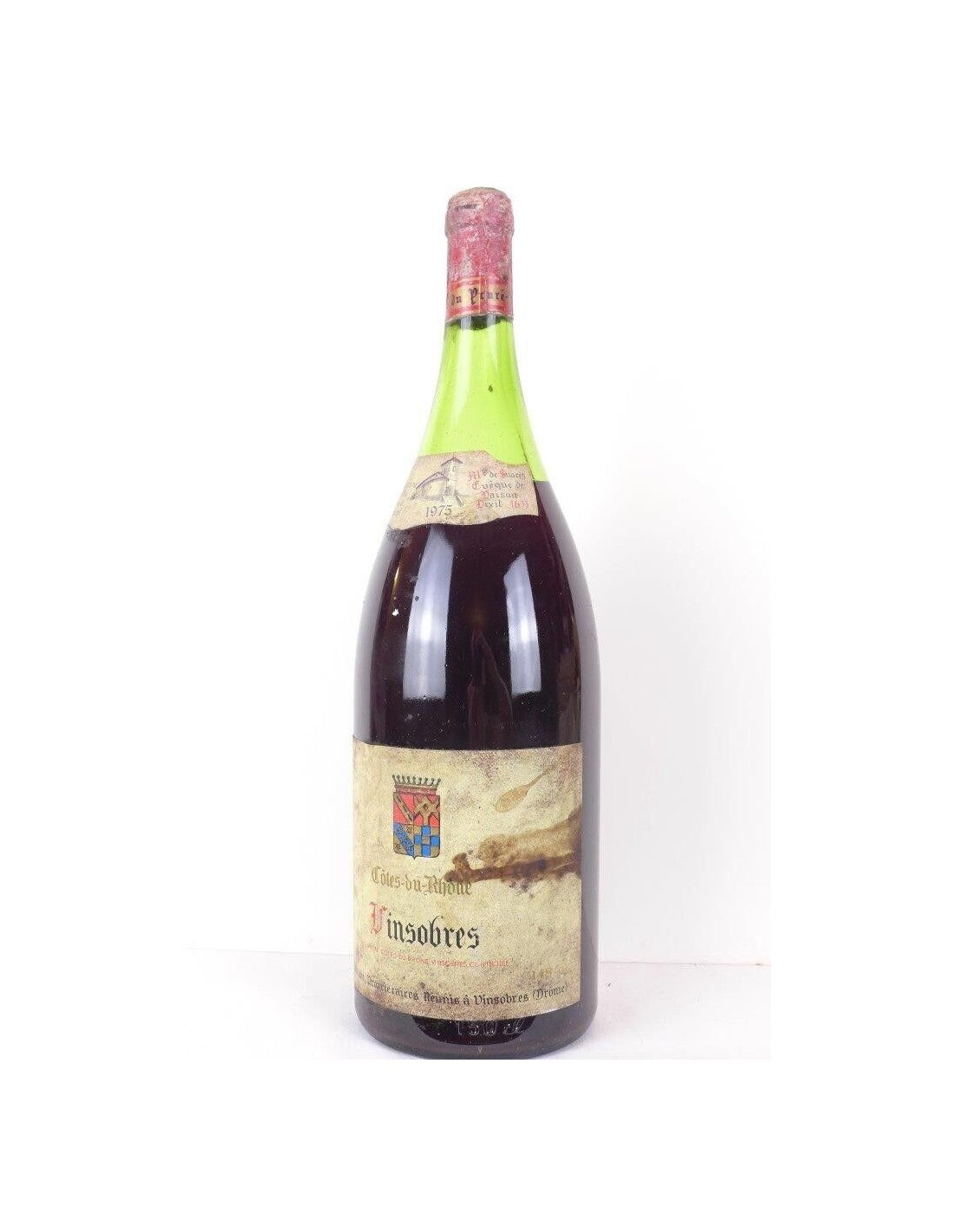 1975 - vinsobres - cave du prieuré magnum 150 cl - rouge - rhône - Just Wines 