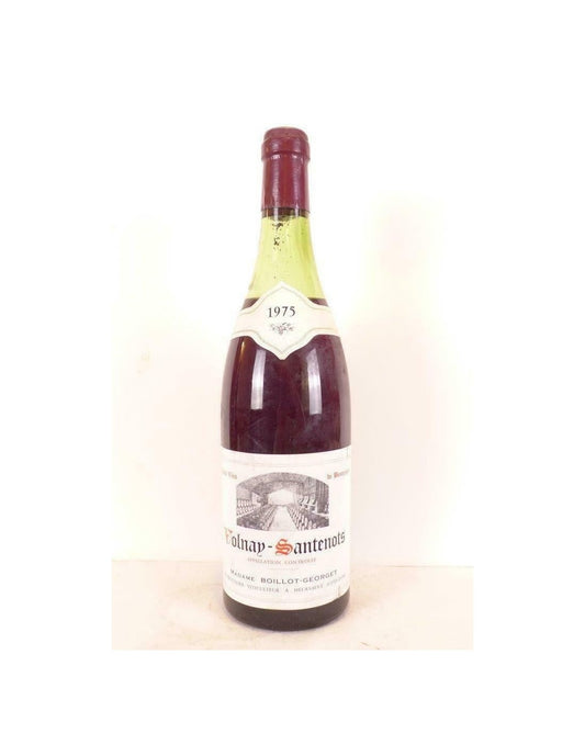 1975 - volnay - boillot-georget santenots - rouge - bourgogne - Just Wines 