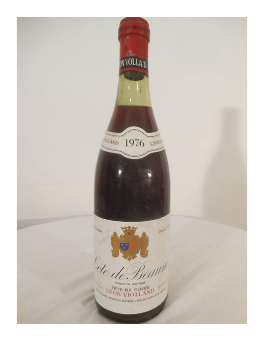 1976 - beaune - violland tête de cuvée - rouge - bourgogne france - Just Wines 