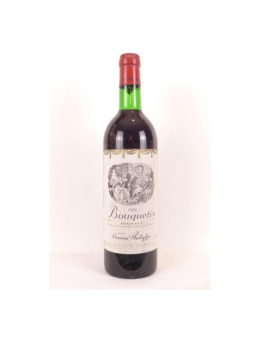 1976 - bordeaux - bouquetin baron philippe de rothschild - rouge - bordeaux - Just Wines 