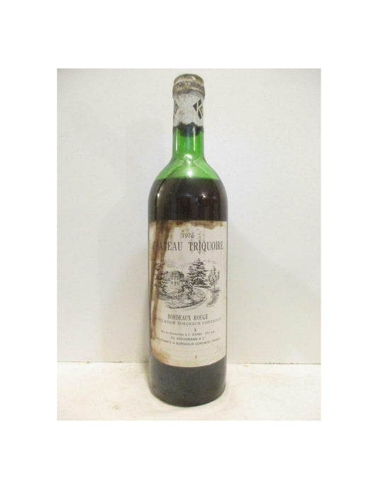 1976 - bordeaux - château triquoire (étiquette sale) - rouge - bordeaux - Just Wines 