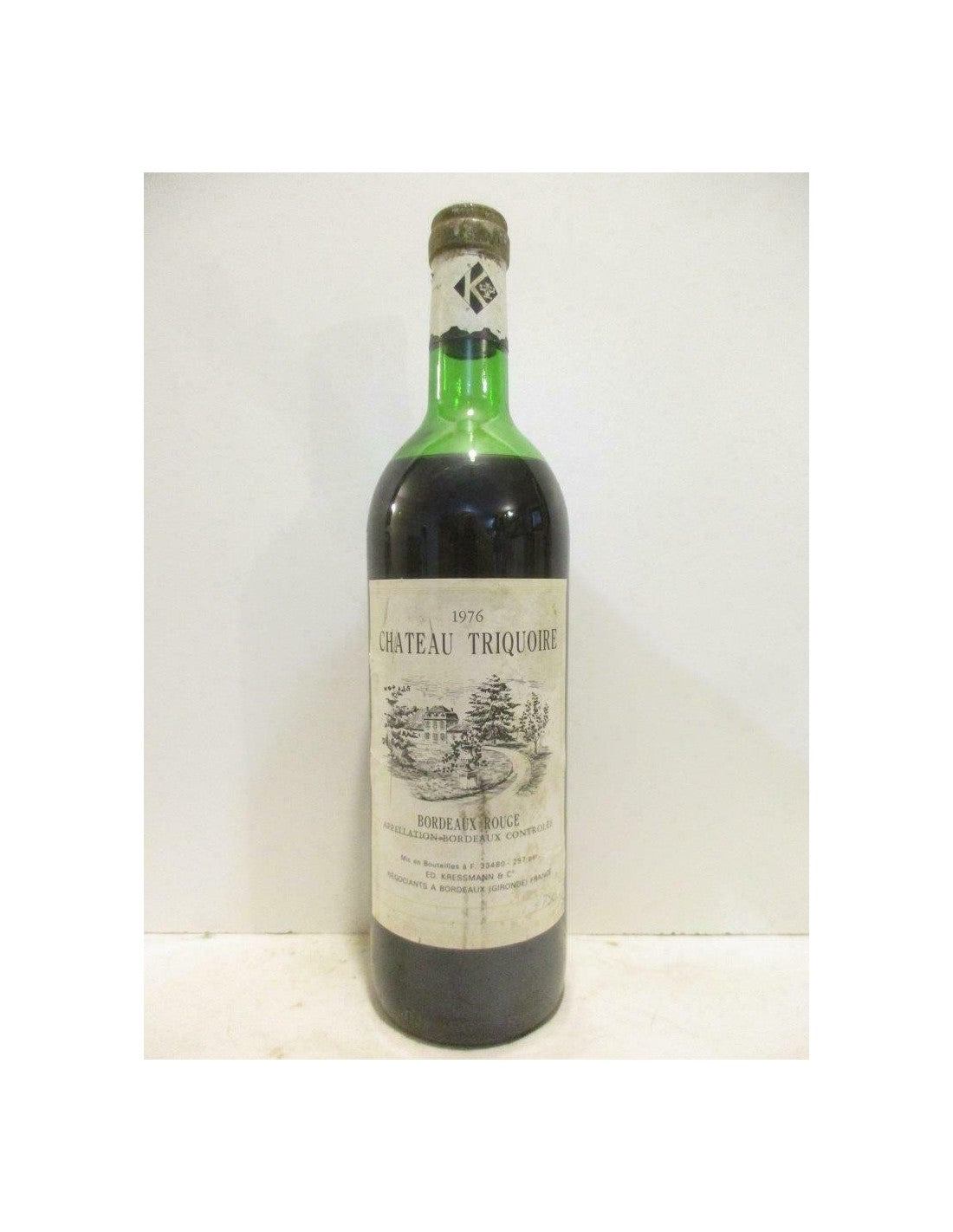 1976 - bordeaux - château triquoire - rouge - bordeaux - Just Wines 