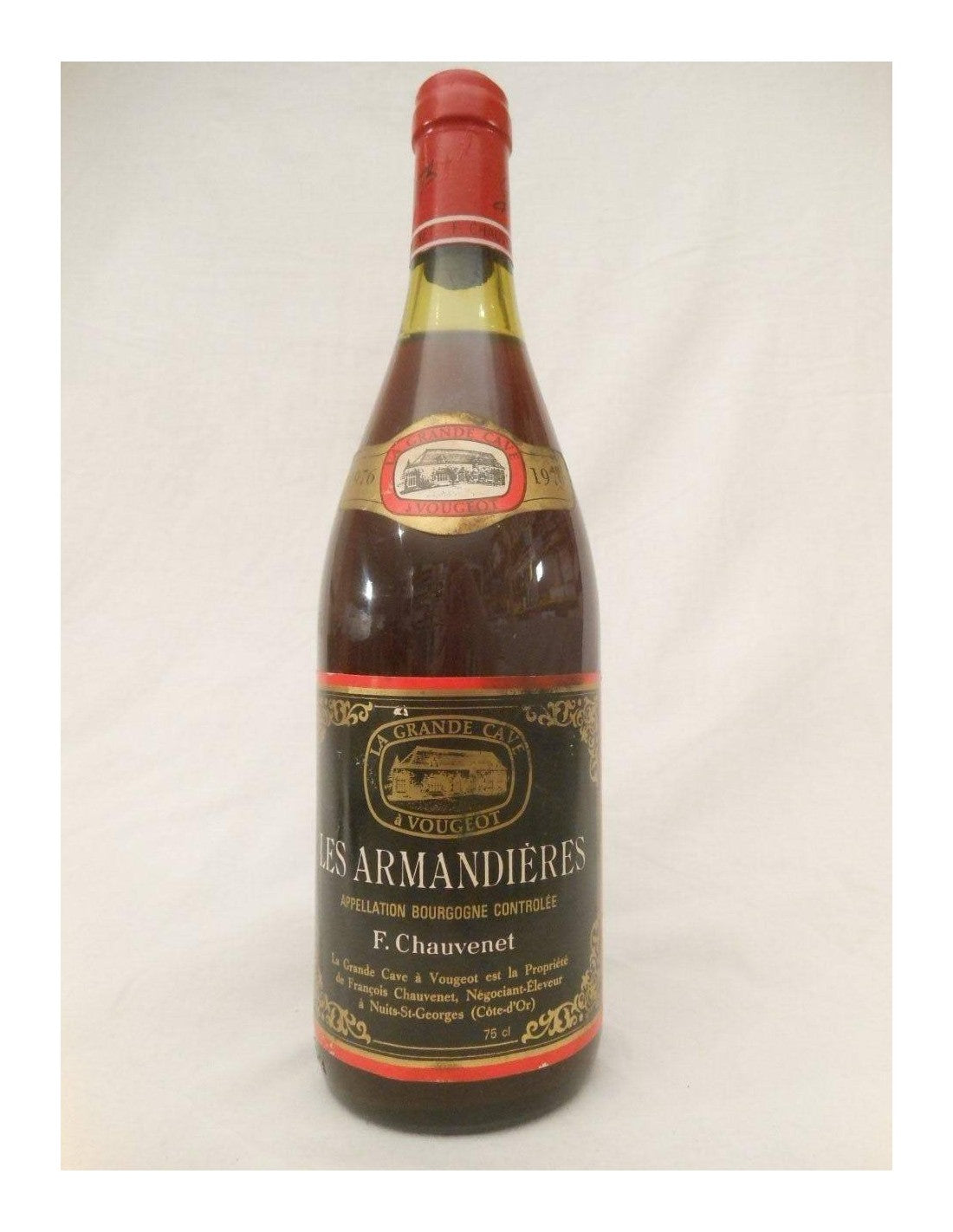 1976 - bourgogne - chauvenet les armandières - rouge - bourgogne - Just Wines 