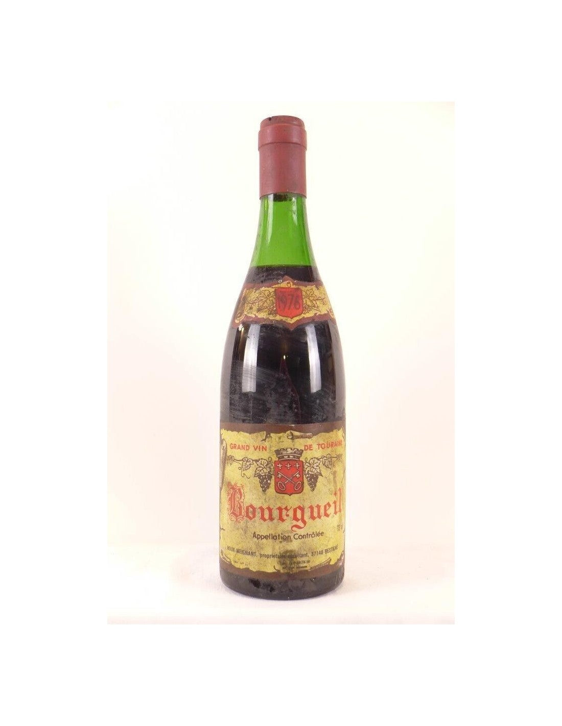 1976 - bourgueil - houx-meignant - rouge - loire - touraine - Just Wines 