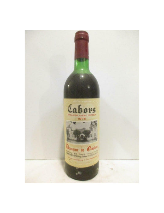 1976 - cahors - domaine de gaudou - rouge - sud-ouest - Just Wines 