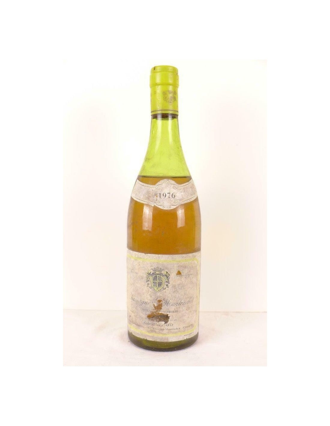 1976 - chassagne-montrachet - gabriel jouard (étiquette abimée niveau bas) - blanc - bourgogne - Just Wines 