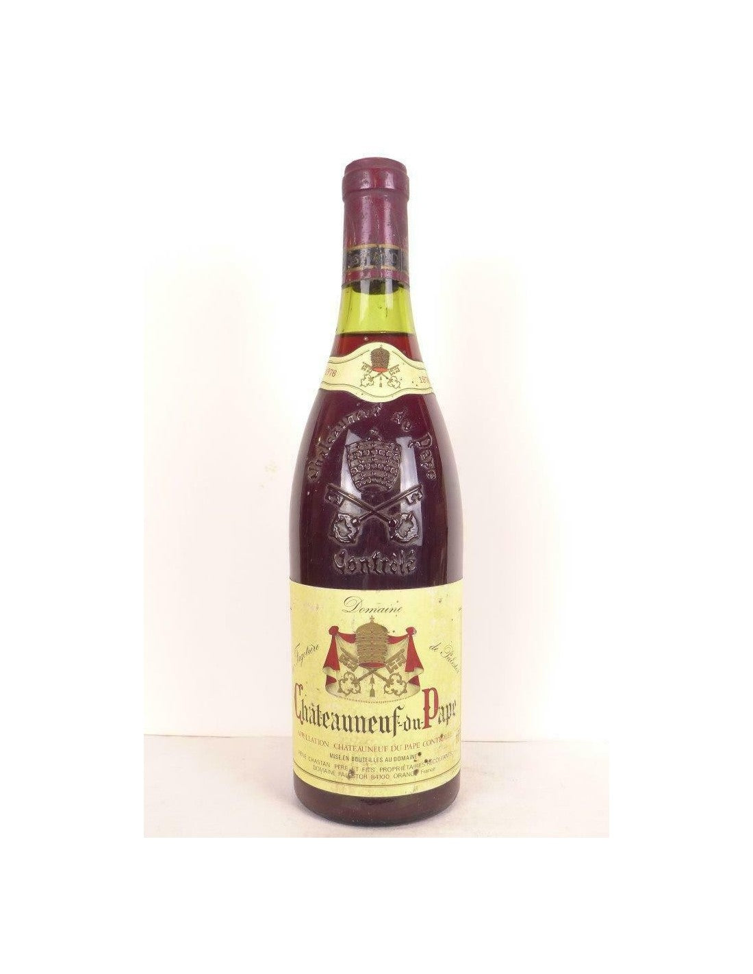 1976 - châteauneuf du pape - la fagotière de palestor - rouge - rhône - Just Wines 