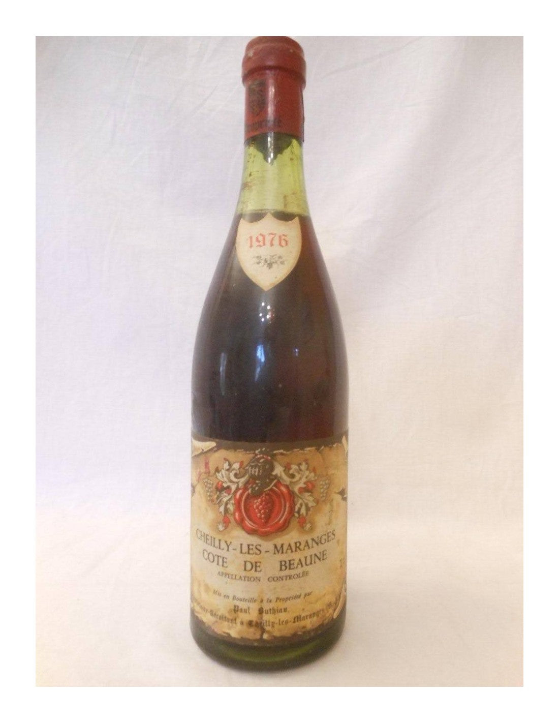 1976 - cheilly les maranges - paul duthiau - rouge - bourgogne - Just Wines 