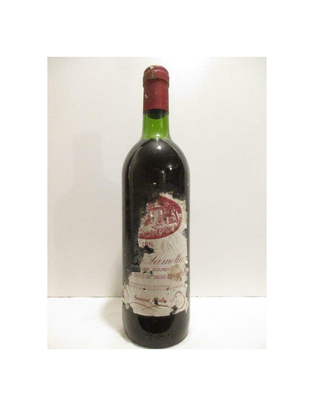 1976 - côtes de bourg - château lamothe savour club (étiquette abîmée) - rouge - bordeaux - Just Wines 