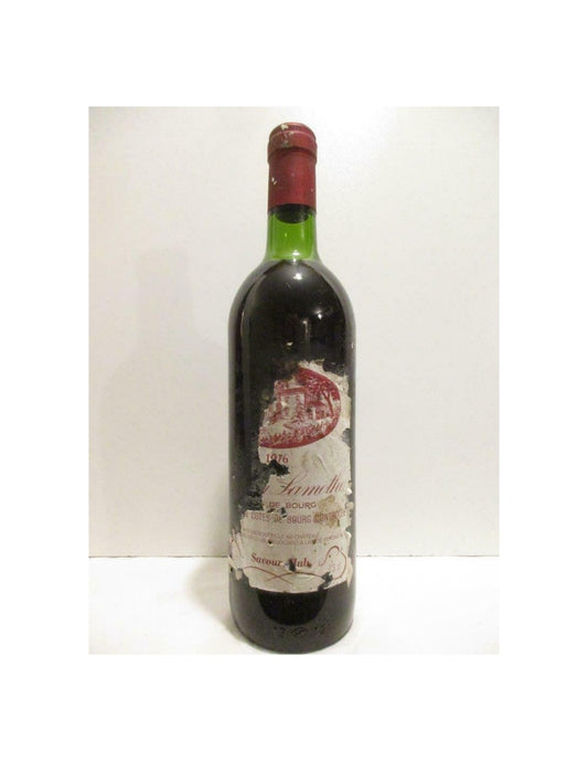 1976 - côtes de bourg - château lamothe savour club (étiquette abîmée) - rouge - bordeaux - Just Wines 