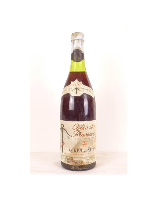 1976 - côtes de provence - larbalestier - rouge - provence - Just Wines 