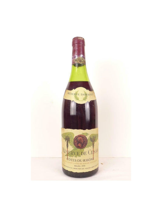 1976 - côtes du rhône - réserve de césar impériale (capsule oxydée) - rouge - rhône - Just Wines 