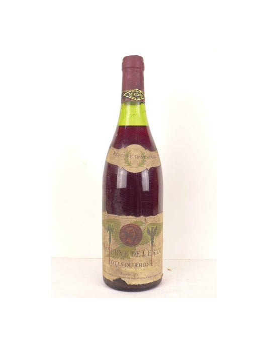 1976 - côtes du rhône - réserve de césar impériale (étiquette abîmée) - rouge - rhône - Just Wines 