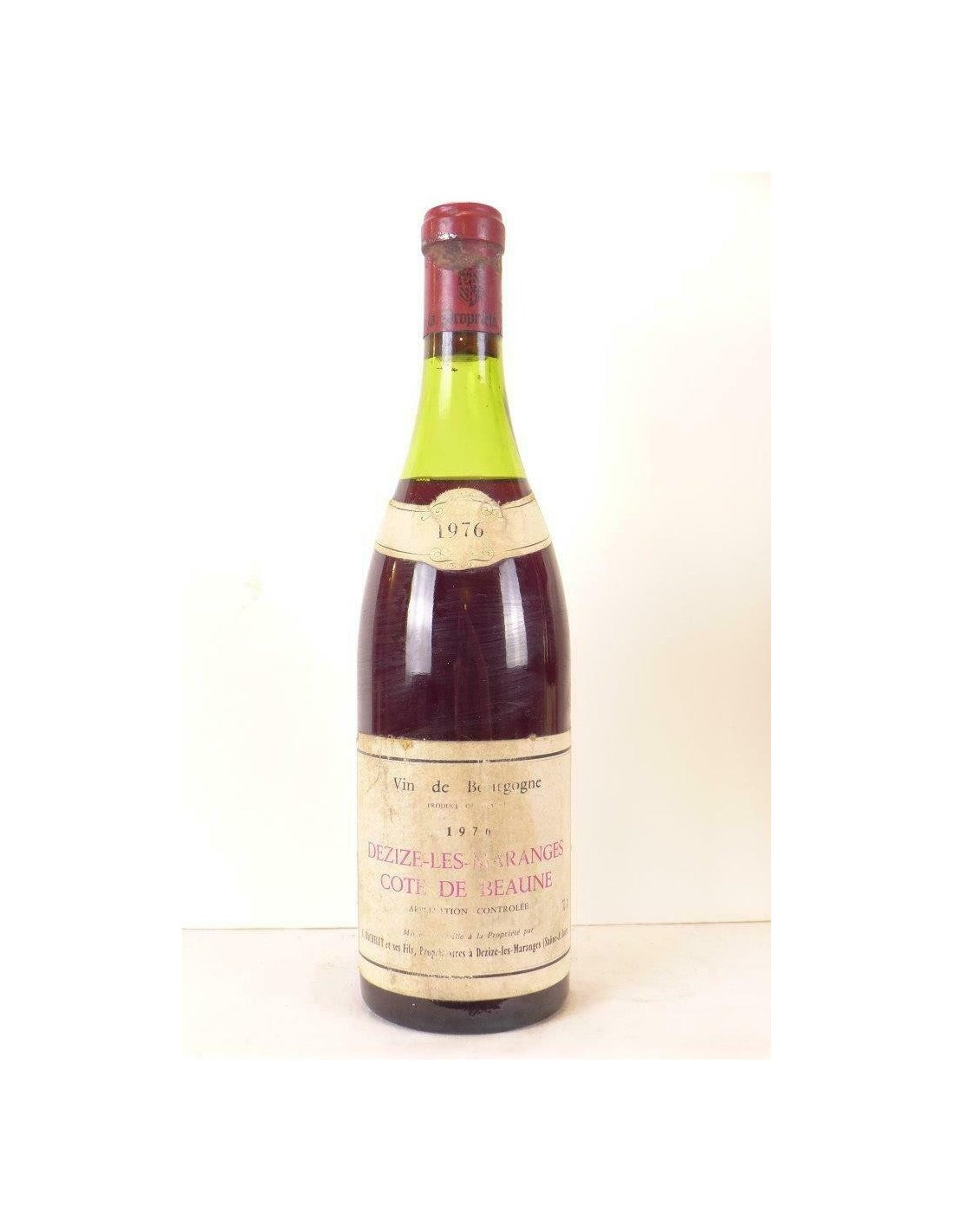 1976 - dezize-les-maranges - bachelet et ses fils - rouge - bourgogne - Just Wines 