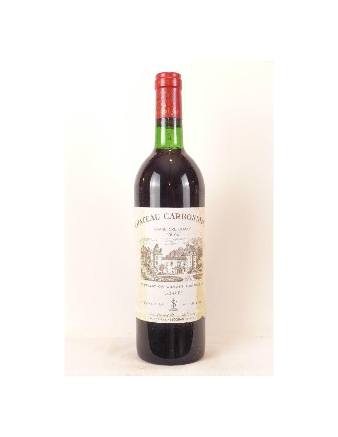 1976 - graves - château carbonnieux grand cru classé (b3) - rouge - bordeaux - Just Wines 