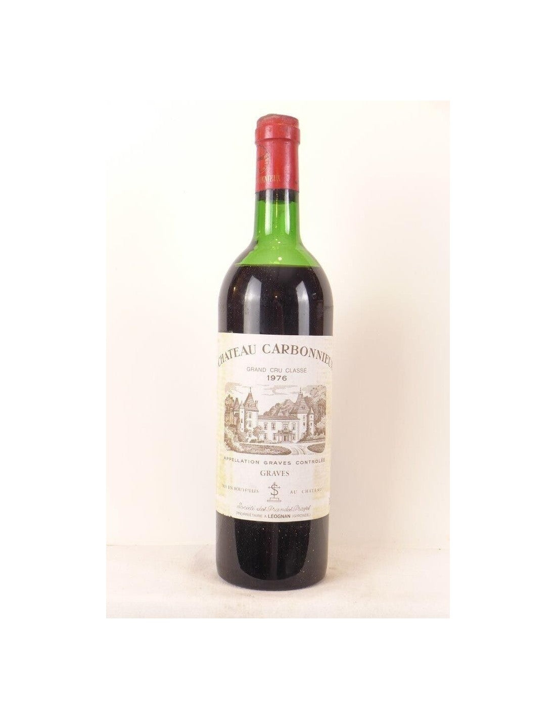 1976 - graves - château carbonnieux grand cru classé (capsule abîmée niveau bas) - rouge - bordeaux - Just Wines 