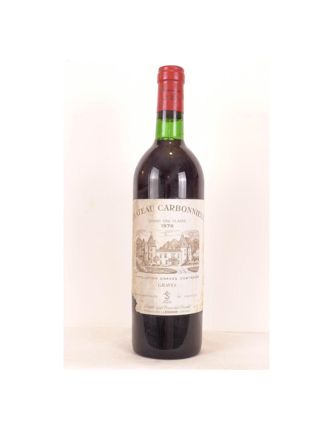 1976 - graves - château carbonnieux grand cru classé (étiquette abîmée) - rouge - bordeaux - Just Wines 