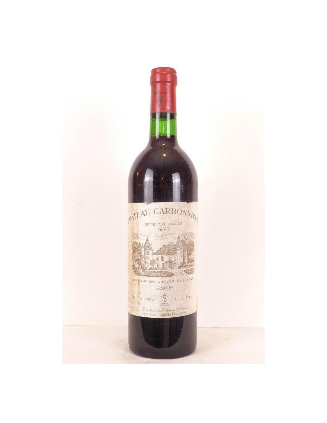 1976 - graves - château carbonnieux grand cru classé - rouge - bordeaux - Just Wines 