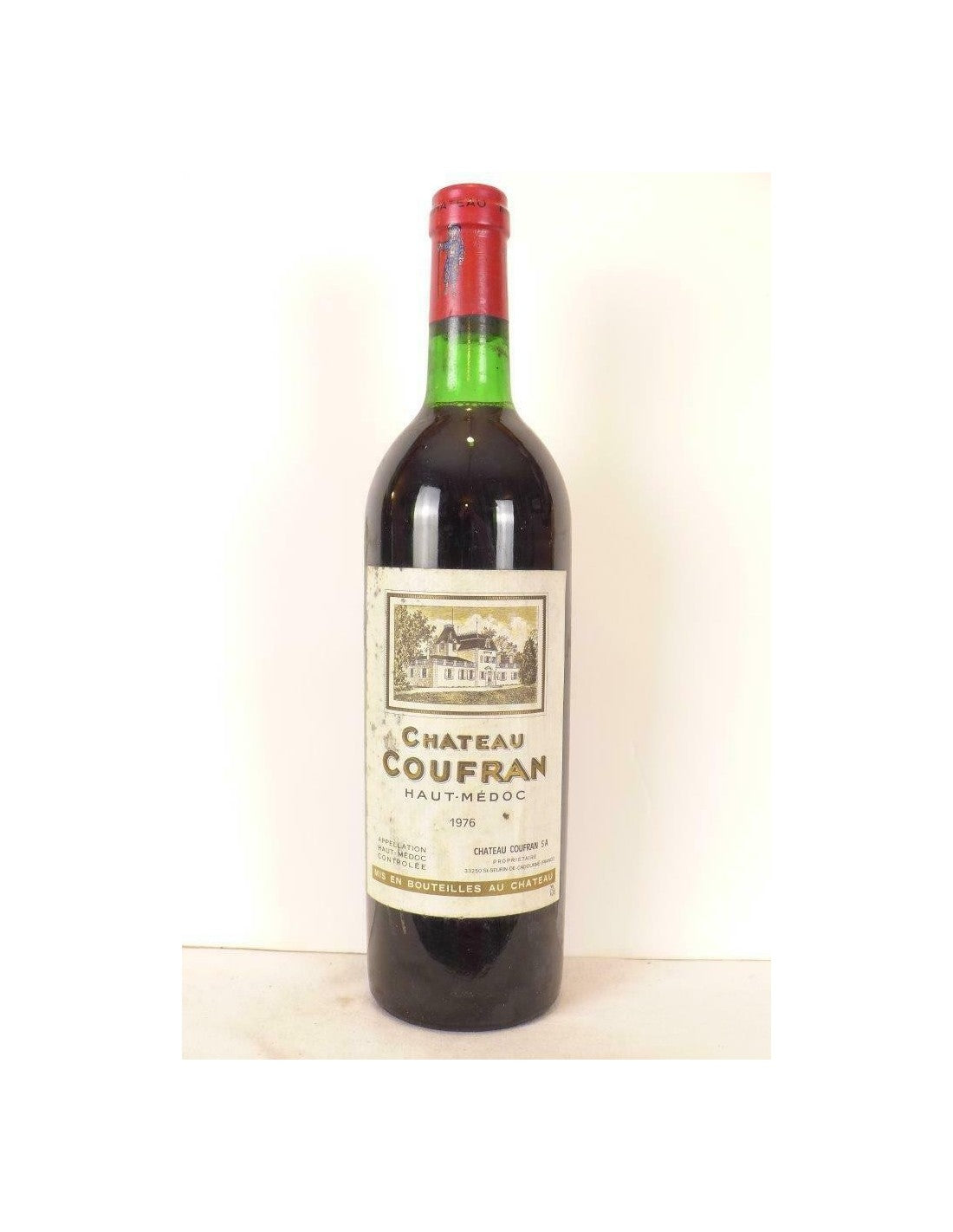 1976 - haut-médoc - château coufran - rouge - bordeaux - Just Wines 