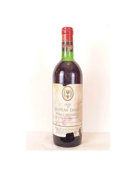 1976 - haut-médoc - château dillon (étiquette abîmée) - rouge - bordeaux - Just Wines 